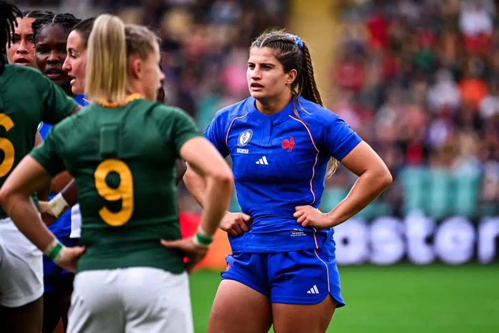 Copa del Mundo femenina: sanción reducida para Axelle Berthoumieu, culpable de un mordisco