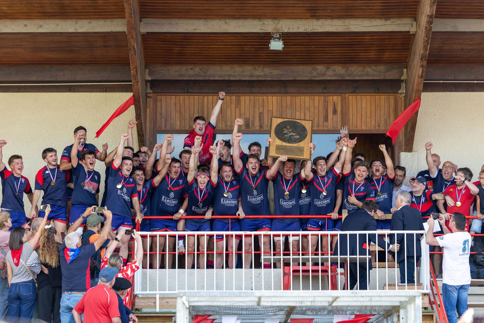 En Tyrosse, el imperio de los Espoirs sigue en la cima del rugby francés