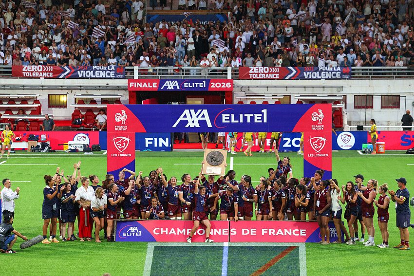 Élite 1 féminine: el póquer de las Lionnes del Stade Bordelais, analizado en cifras