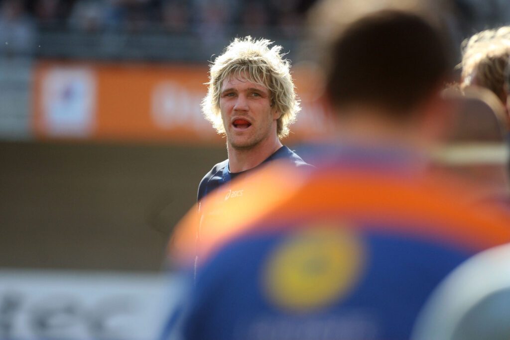 Rémy Martin durante Montpellier - Bayonne en Top 14, en marzo de 2012
