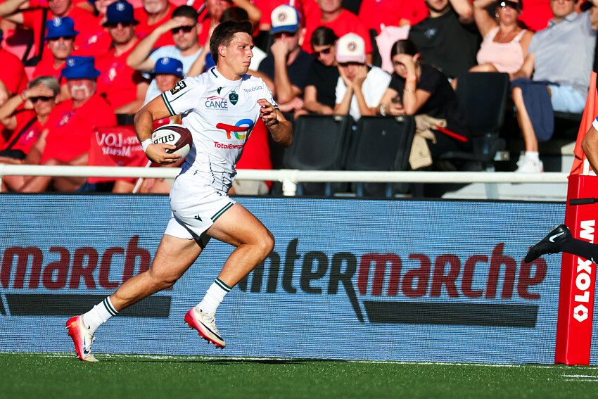 Marta, cinco ensayos en tres partidos, máximo anotador del Top 14